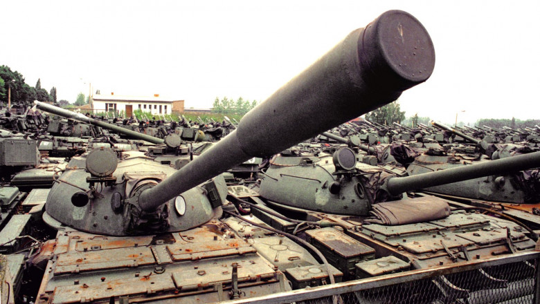 Putin a confiscat cateva zeci de tancuri de la Studiourile Mosfilm. La ce vrea sa le foloseasca Imagine