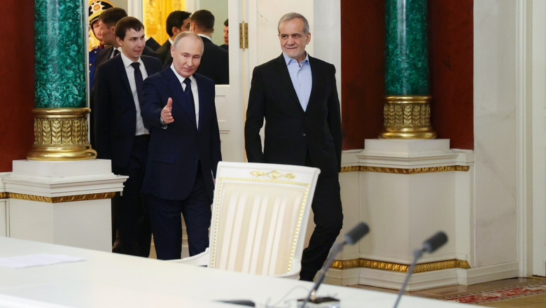 Putin a discutat cu presedintele Iranului despre „situatia privind programul nuclear” al Teheranului. Imagine