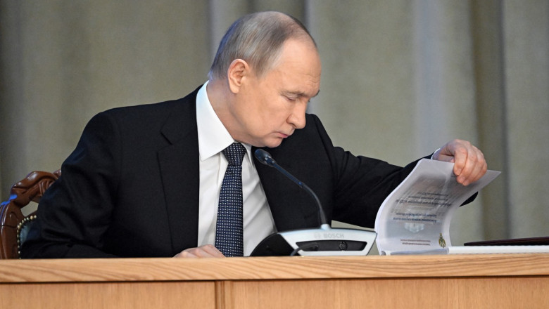 Putin a ordonat diplomatilor sai sa tergiverseze discutiile de la Riad. „Timpul e acum de partea noastra” Imagine