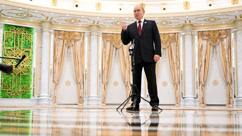 Putin a semnat o lege ce prevede pedepse grele pentru cei care instiga la actiuni impotriva securitatii Rusiei Imagine