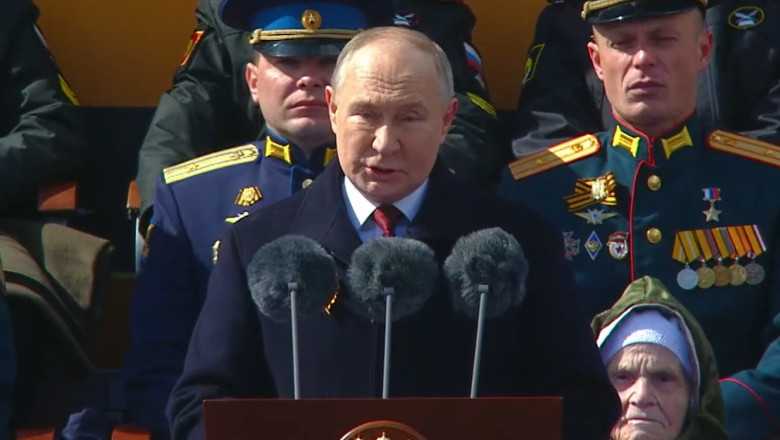 Putin ameninta din nou Occidentul la parada de la Moscova: Fortele nucleare strategice sunt „intotdeauna” in alerta Imagine