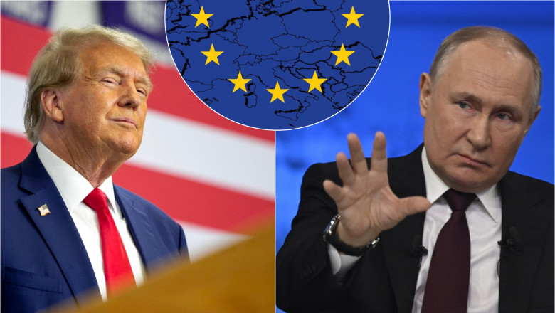 Putin ameninta sa invadeze din est, Trump vrea sa retraga SUA din vest. Cum se poate apara Europa de una singura impotriva Rusiei Imagine