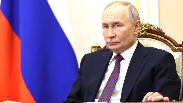 Putin ameninta SUA: Occidentul impinge Rusia spre „liniile sale rosii”. Ce spune liderul de la Kremlin despre anul 2024 Imagine