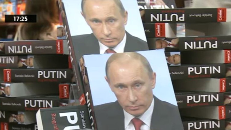 „Putin, biografia interzisa”. Cartea, prefatata de Emil Hurezeanu, a fost lansata la Bookfest Imagine