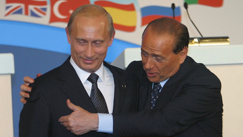 Putin deplange moartea lui Berlusconi: „Un prieten adevarat” Imagine