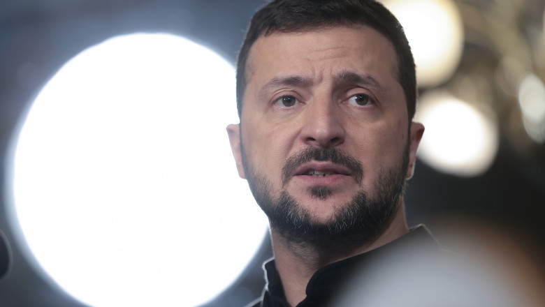 „Putin foloseste Ucraina ca teren de antrenament”. Ce spune Zelenski despre atacul rusesc cu rachete asupra orasului Dnipro Imagine