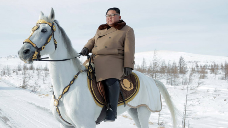 Putin il rasplateste pe Kim Jong-un pentru votul de sustinere de la ONU si ii trimite cu trenul un cadou pretios Imagine