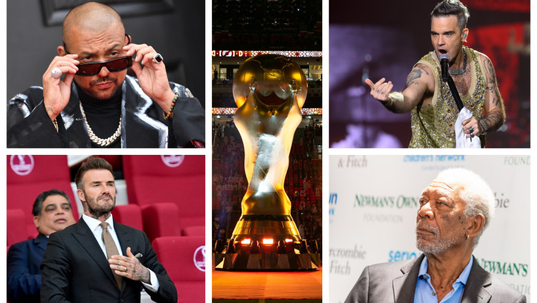 Qatar a cumparat cu zeci de milioane de dolari vedete internationale pentru a spala imaginea Campionatului Mondial de Fotbal Imagine