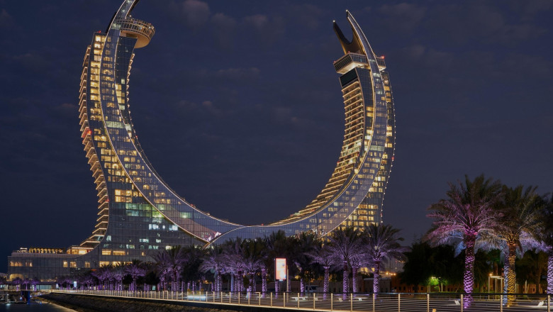 Qatar construieste „orasul viitorului” in desertul de langa Doha. Ar putea deveni noua capitala a tarii Imagine