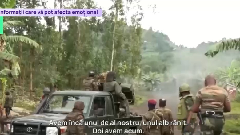 "A cazut mortiera intre noi". Inregistrarea atacului in care au murit mercenari romani in Congo. Cine e cel care i-a recrutat Imagine