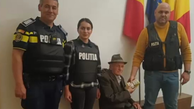 "A luat-o pe o tarla, zic: nu sunt semne bune". Batranul de 90 de ani jefuit si abandonat pe camp a povestit ce s-a intamplat Imagine