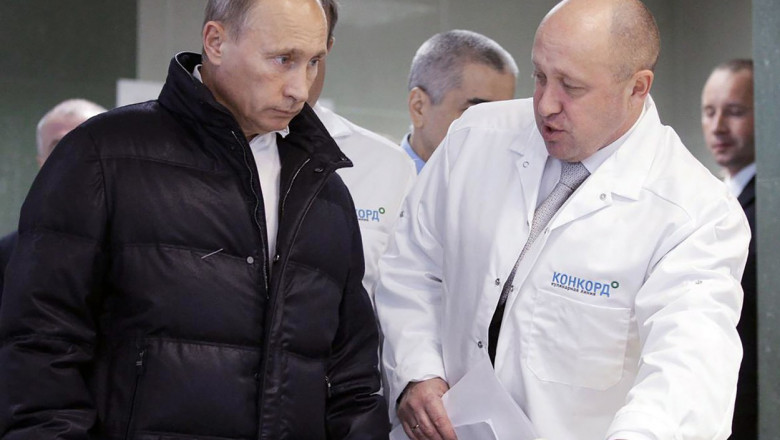 "Bucatarul lui Putin" recunoaste pentru prima data ca este fondatorul grupului de mercenari Wagner Imagine