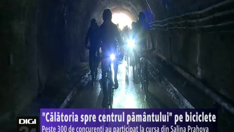 "Calatoria spre centrul pamantului" pe biciclete Imagine
