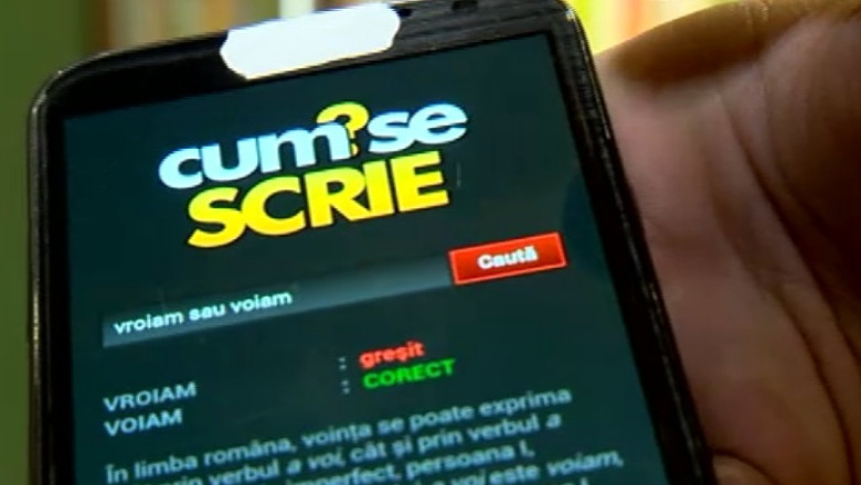 "Cum se scrie?". Aplicatia unui adolescent, care te scoate din incurcatura Imagine