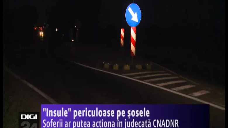 "Insule" periculoase pe soselele din Bihor. Soferii ar putea da in judecata CNADNR Imagine