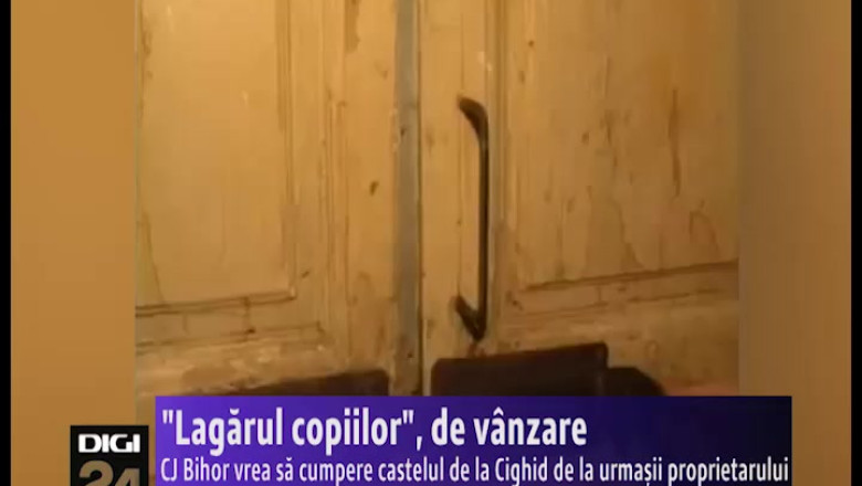 "Lagarul copiilor", de vanzare. CJ Bihor vrea sa cumpere castelul de la Cighid de la urmasii proprietarului Imagine