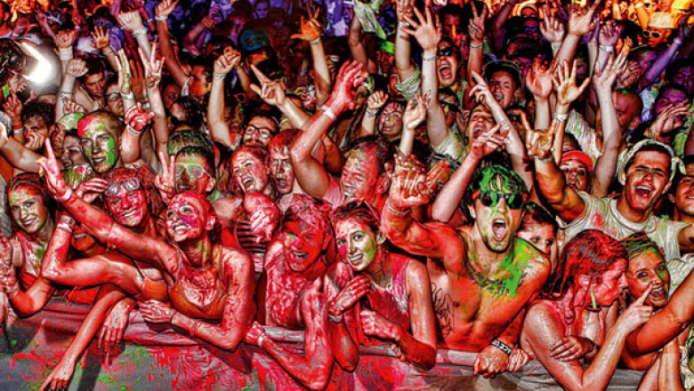 "Life in Color" in Mamaia. Pe 12 iulie va avea loc un super show de lumina si culoare pe plaja Imagine