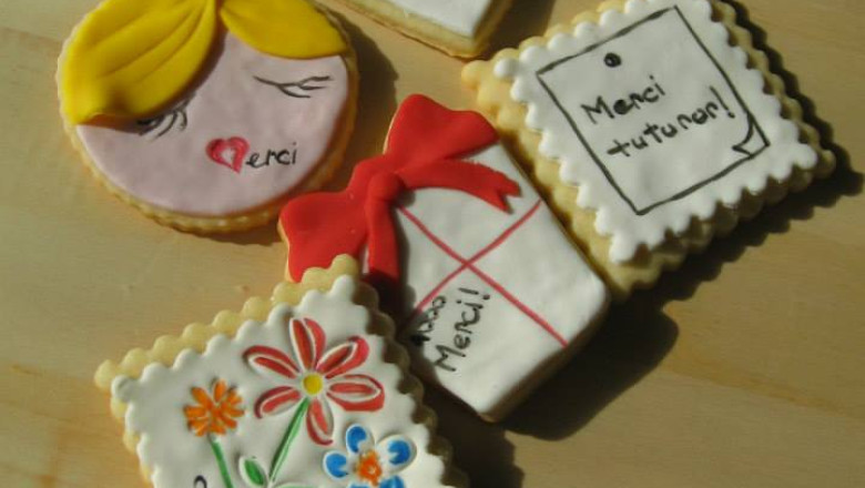 "Madame de biscuit" sau cum pot spune dulciurile "multumesc" Imagine