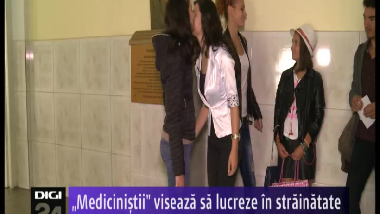 "Medicinistii" viseaza sa lucreze in strainatate Imagine