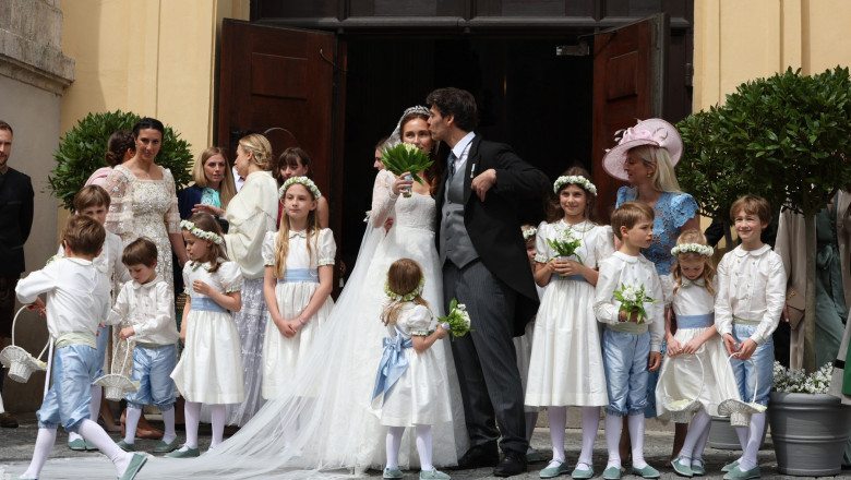 "Nunta regala a anului". Printul Ludwig de Bavaria s-a casatorit cu Sophie-Alexandra Evekink Imagine