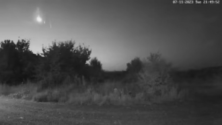 "O lumina stralucitoare cat o minge de fotbal". Bulgarii s-au speriat de meteorit, autoritatile i-au linistit cu informatii din Romania Imagine