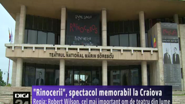 "Rinocerii", spectacol memorabil la Craiova   Imagine