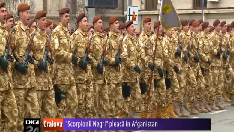 "Scorpionii negri" pleaca in Afganistan Imagine