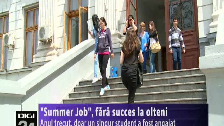 "Summer Job", fara succes la olteni Imagine