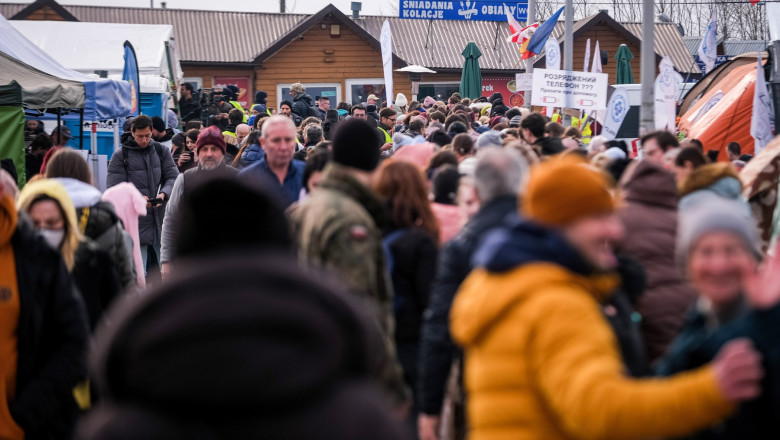 "Vine un nou val de refugiati ucraineni". Patru tari cer Comisiei Europene ajutoare suplimentare Imagine
