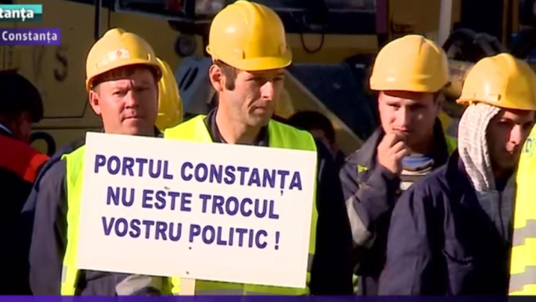 R. Mazare acuzat de afaceri ilegale. Sindicalistii din port cer socoteala pentru vanzarea pavilonului romanesc Imagine