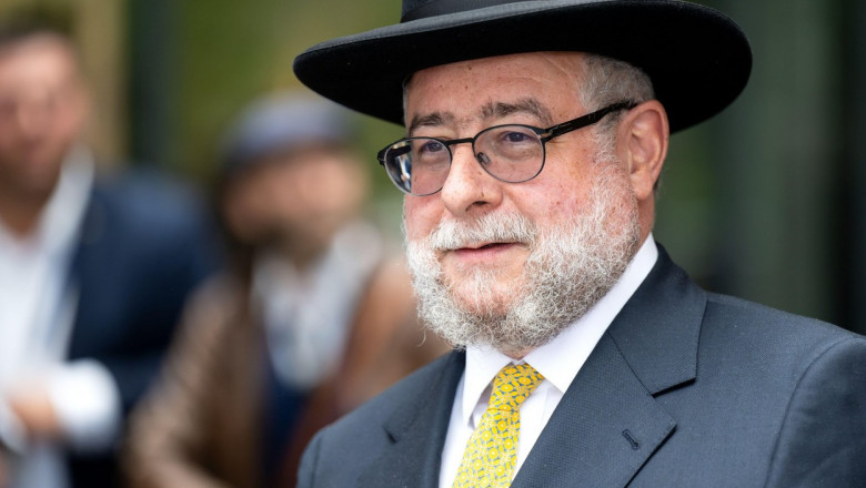 Rabinul-sef al Moscovei a fugit din Rusia pentru ca a refuzat sa sustina razboiul Imagine