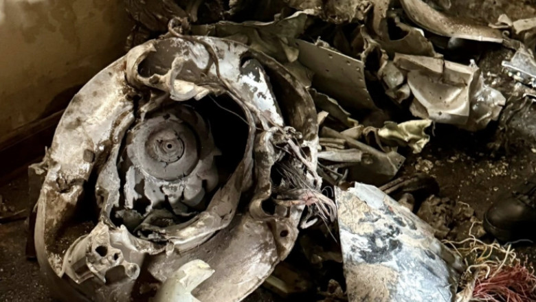 Racheta lui Putin care a lovit cladirea guvernului de la Kiev nu a explodat. Incendiul a pornit de la combustibilul proiectilului Imagine