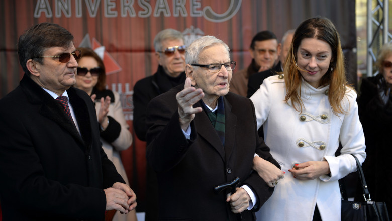 Radu Beligan, la 95 de ani: "Anii trec adesea ca niste clipe, iar clipele se scurg adeseori mai greu ca anii" Imagine