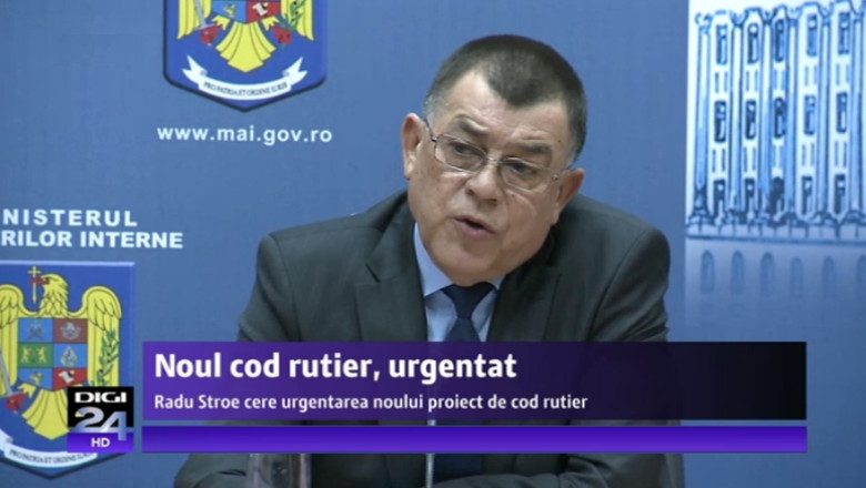 Radu Stroe: Noul Cod Rutier trebuie sa treaca mai repede prin Parlament. 44 de oameni au murit in accidente auto de sarbatori Imagine