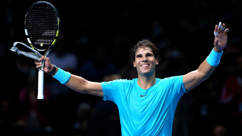 Rafael Nadal s-a calificat in sferturi la Wimbledon Imagine