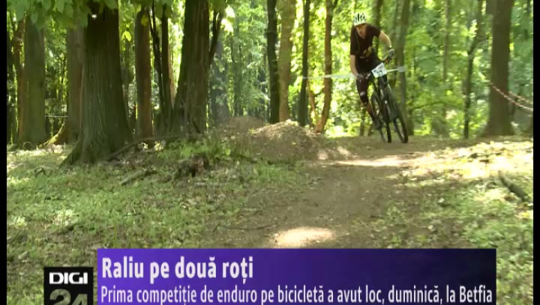 Raliu pe doua roti. Prima competitie de enduro pe bicicleta a avut loc, duminica, la Betfia Imagine
