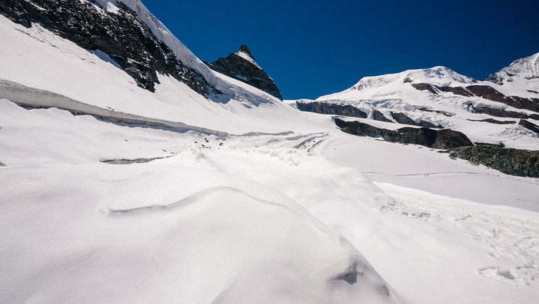 Ramasitele unui alpinist disparut in urma cu peste 50 de ani au fost descoperite in Alpii elvetieni Imagine