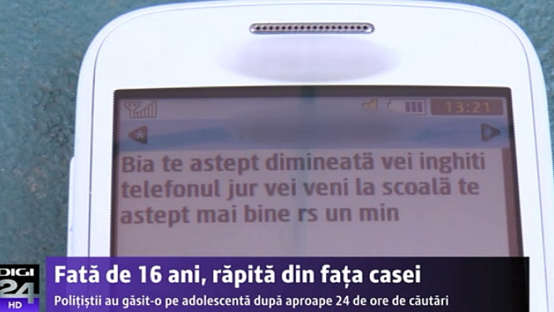 Rapita din fata casei, o tanara din Gorj a fost gasita dupa 24 de ore. Un complice a ingreunat cautarile Imagine