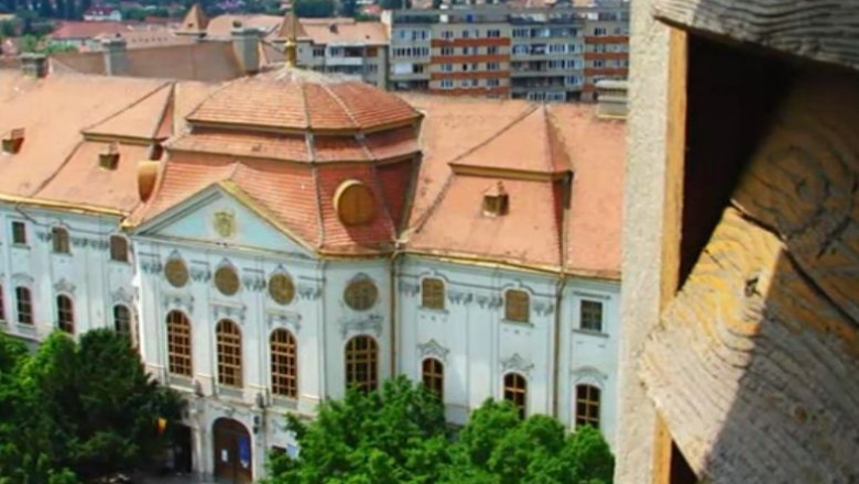 RAPORT DE TARA. Palatul baroc din Oradea, bijuteria arhitecturala din sud-estul Europei Imagine