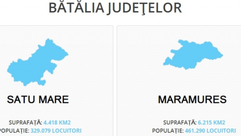 RAPORT DE TARA. Regionalizare in varful tarii - Satu Mare a castigat competitia cu Maramures Imagine