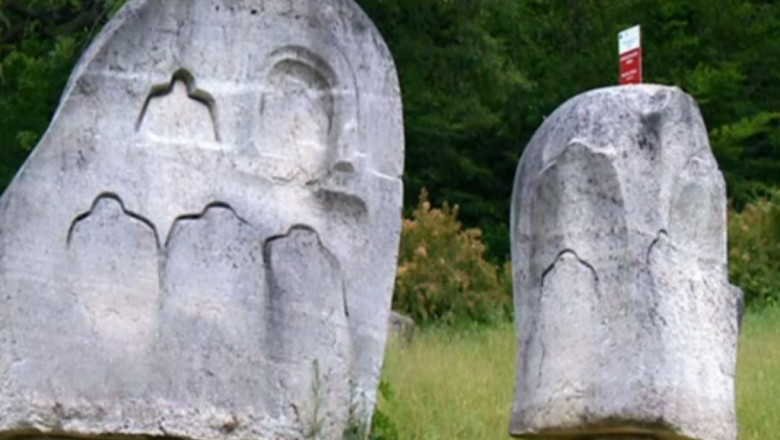 RAPORT DE TARA. Tabara de sculptura din Buzau: 250 de exponate de dimensiuni impresionante Imagine