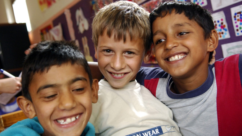 RAPORT UE. 27% dintre copiii din spatiul comunitar sunt amenintati de saracie sau excluziune sociala Imagine