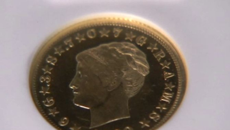Raritate. O moneda de 4 dolari valoreaza un milion si jumatate de dolari Imagine