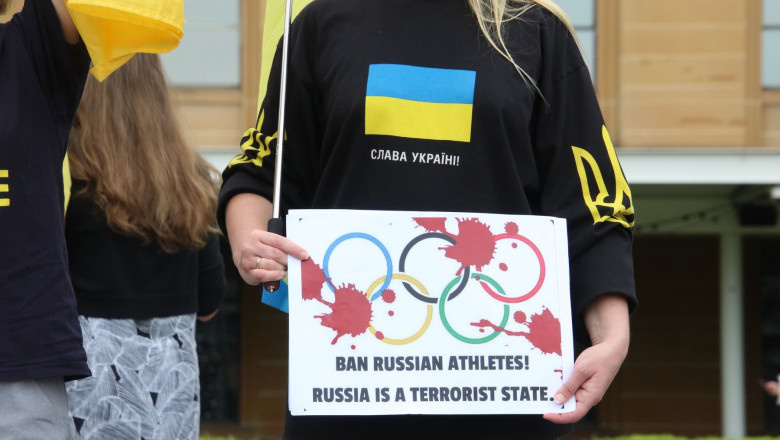 Raspunsul Ucrainei la decizia CIO: Sportivii ucraineni, interzisi sa concureze cu rusii in probele de calificare pentru JO 2024 Imagine