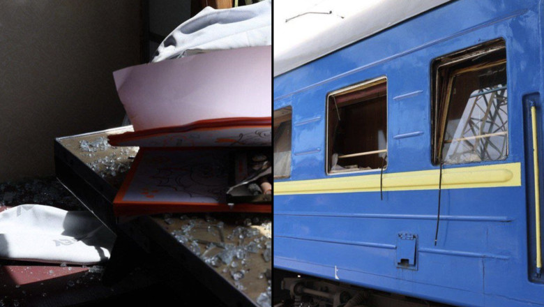 Razboi in Ucraina: noua morti si un tren de calatori avariat, in urma unui atac rusesc in sud-estul tarii Imagine