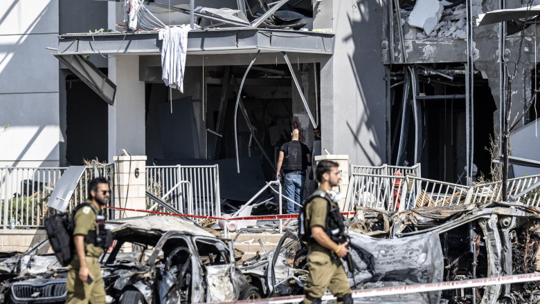 Razboiul Israel - Iran, ziua 8. Armata israeliana a bombardat Teheranul. Iranul riposteaza cu cu rachete lansate asupra orasului Haiffa Imagine