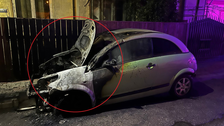 Razbunare din gelozie. O femeie din Neamt a fost retinuta de politisti pentru ca ar fi dat foc masinii amantei sotului ei Imagine