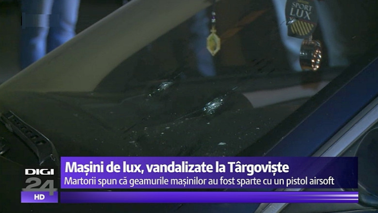 Razbunare sau avertisment: Doua masini de lux, vandalizate la Targoviste Imagine