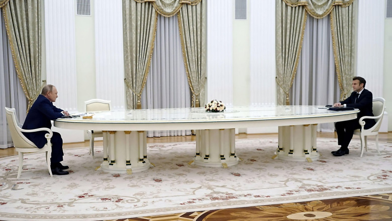 Razbunarea lui Putin dupa ce rusii au fost exclusi de la Jocurile Olimpice. Liderul de la Kremlin ii da replica lui Macron Imagine