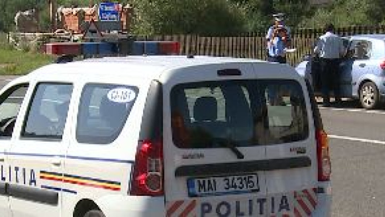 Razie a politiei rutiere Imagine